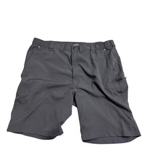 Wrangler‎ Gray Polyester Outdoor Hiking Cargo Shorts Mens Size 44 NW926CN